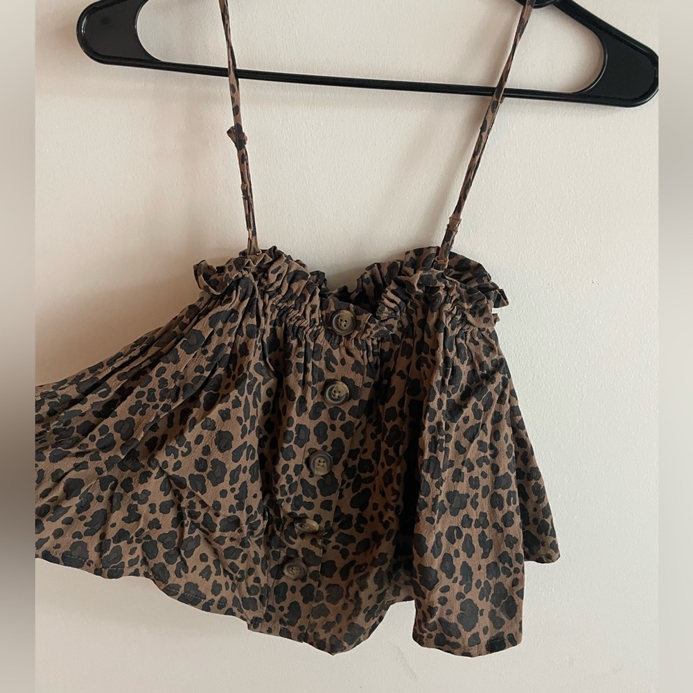 American Eagle strapless top with removable straps. Size S.